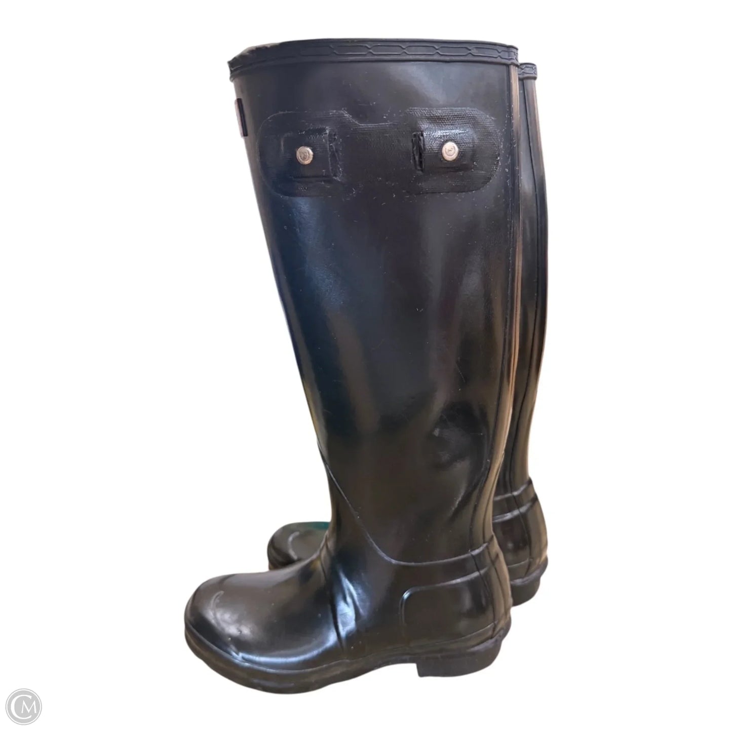 Boots Rain By Hunter In Black, Size: 5