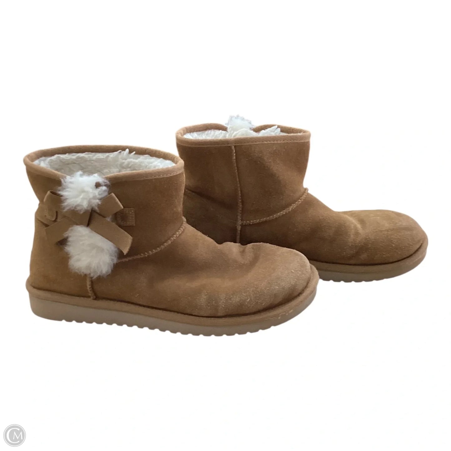 Boots Ankle Flats By Koolaburra By Ugg In Brown, Size: 10