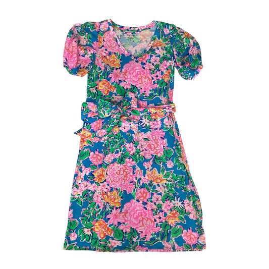 Floral Print Dress Designer Lilly Pulitzer, Size Xs