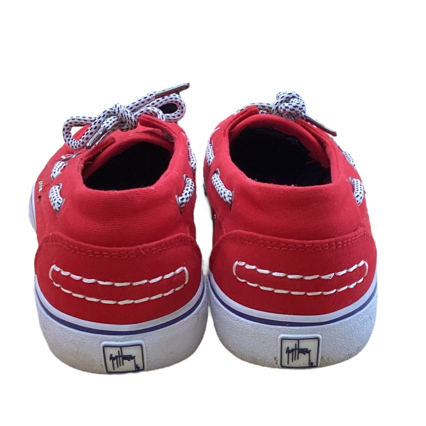 Shoes Sneakers By Clothes Mentor In Red, Size: 7.5