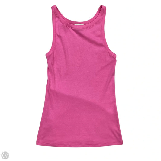 Top Sleeveless By Loft In Pink, Size: Xs