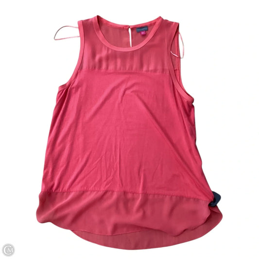 Top Sleeveless By Vince Camuto In Coral, Size: L