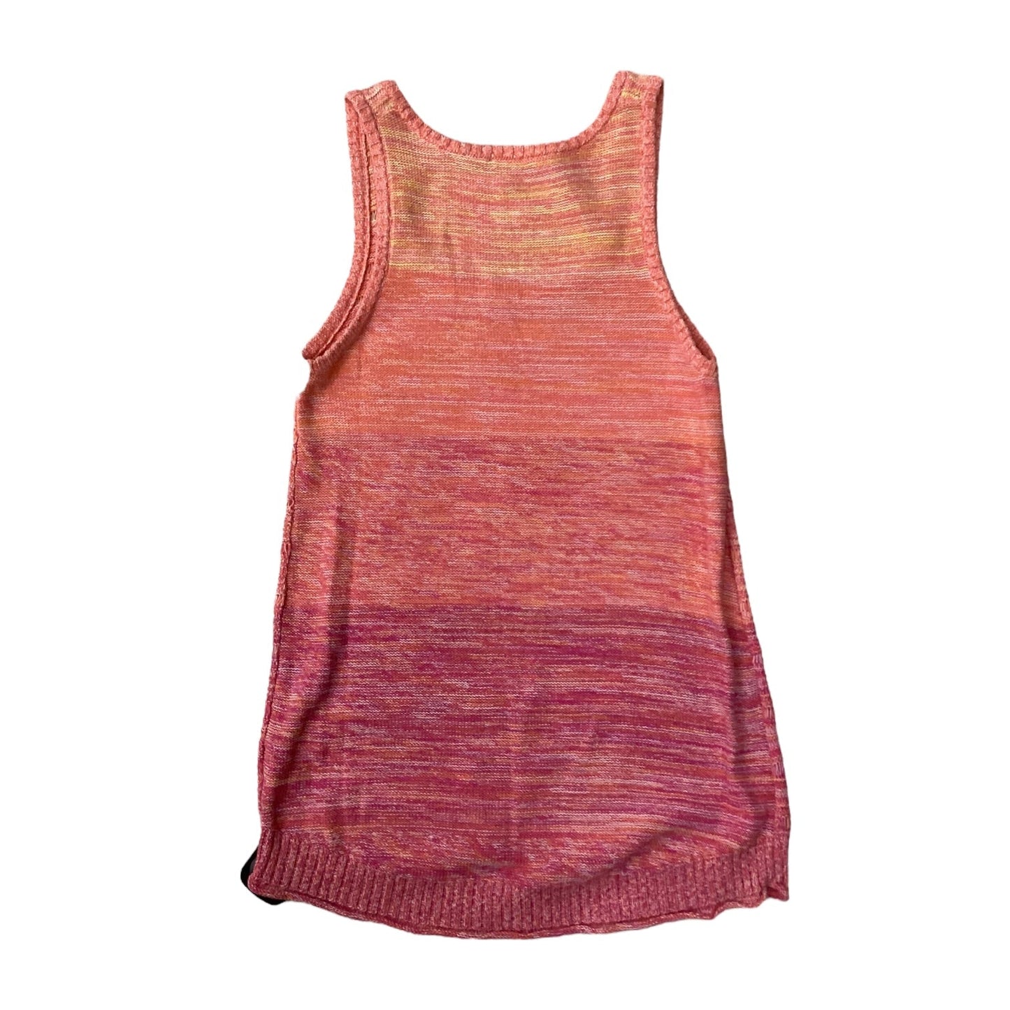 Top Sleeveless By Limited In Orange & Pink, Size: S