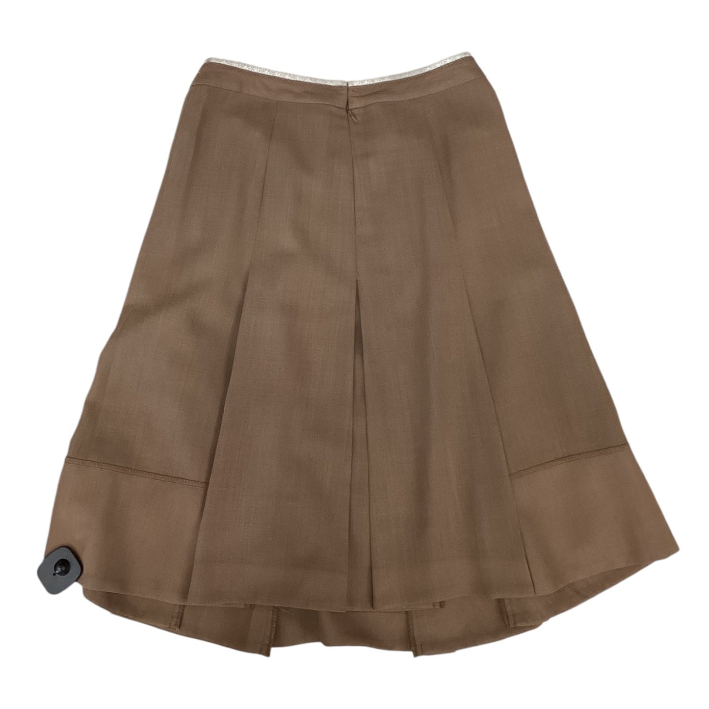 Skirt Midi By Per Se In Tan, Size: 2