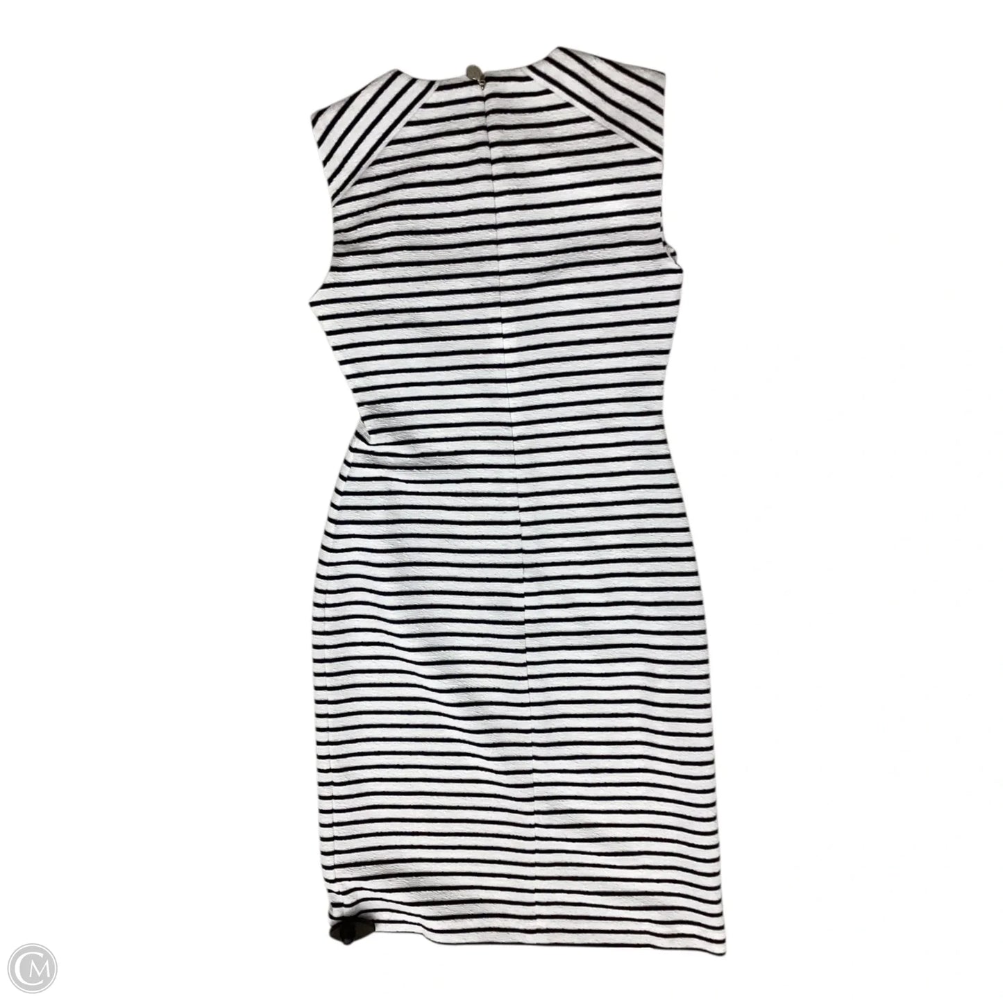 Dress Casual Midi By Tommy Hilfiger In Striped Pattern, Size: Xs