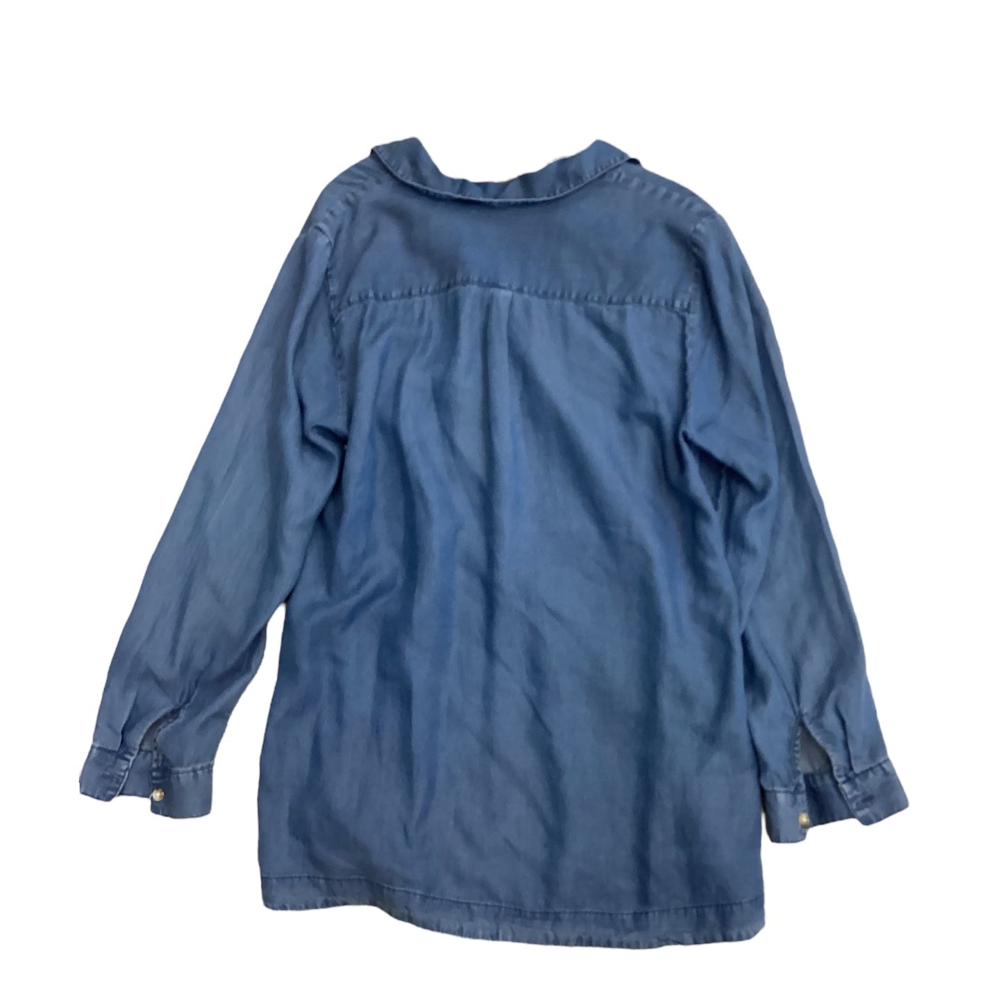 Top Long Sleeve By Chicos In Blue, Size: 1