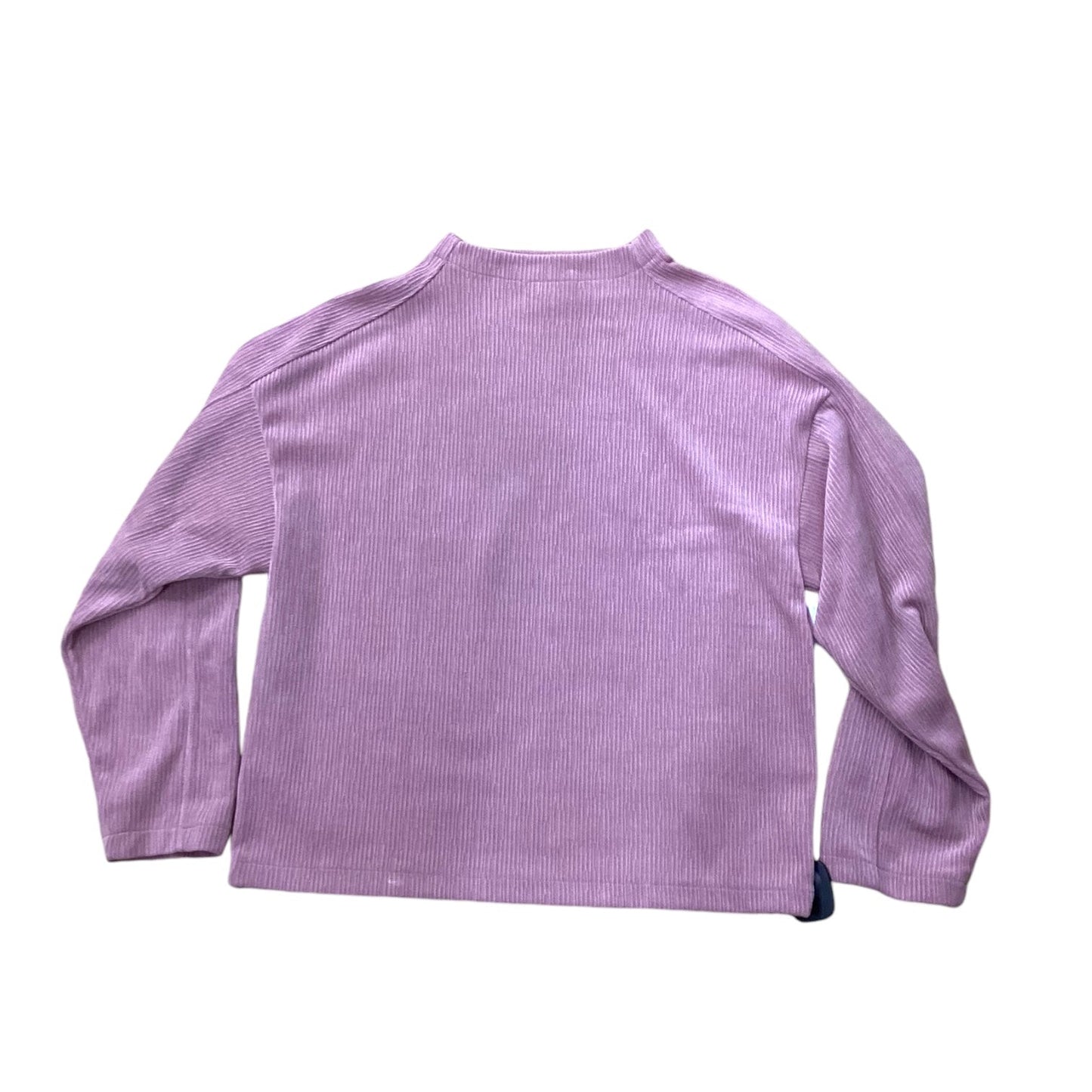 Top Long Sleeve By Madewell In Pink, Size: S