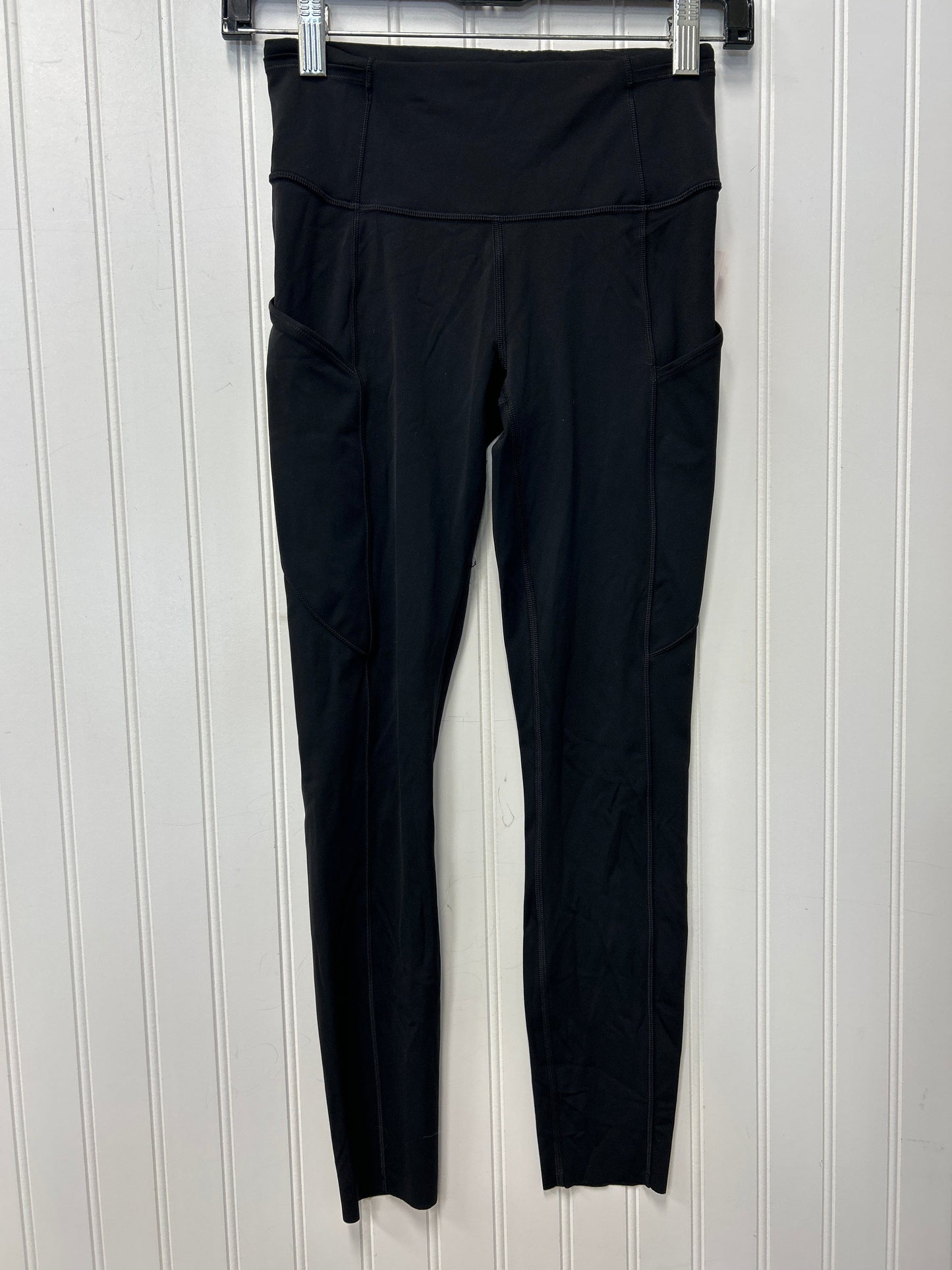 Athletic Leggings By Lululemon In Black, Size:4
