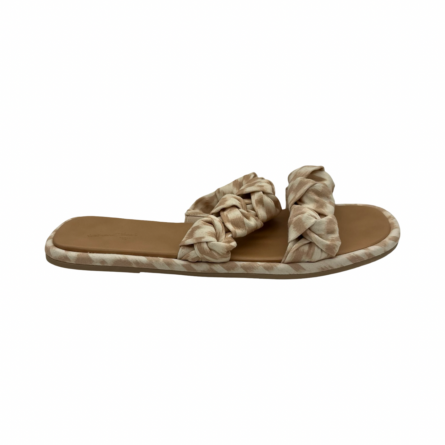Sandals Flats By Universal Thread In Tan, Size:11