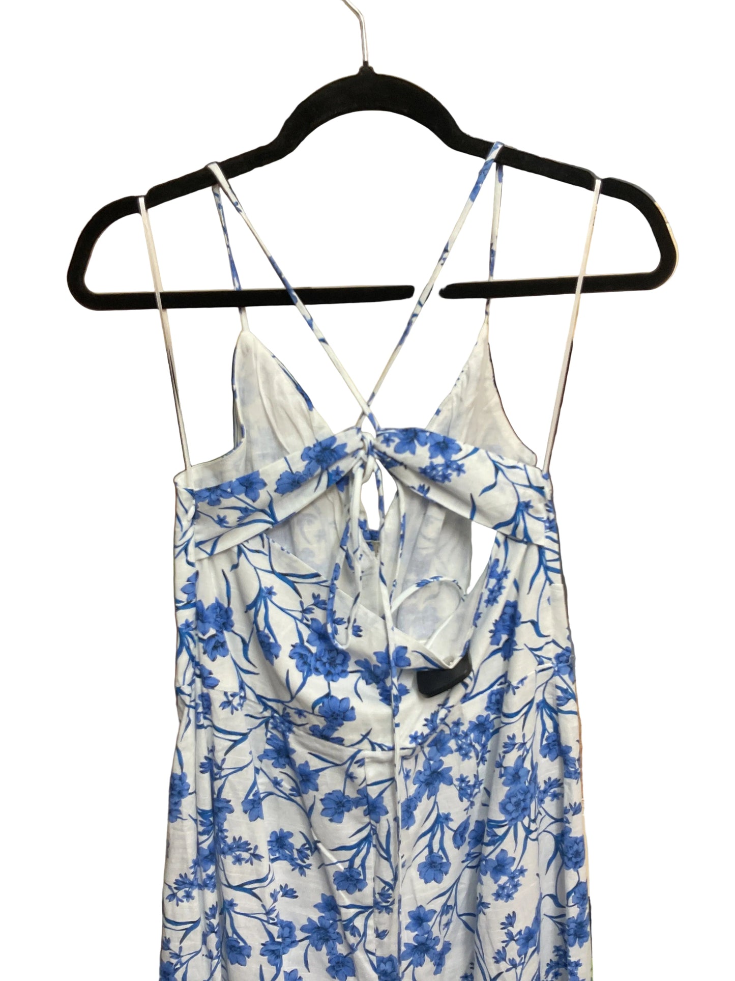 Jumpsuit By Mng In Blue & White, Size:L