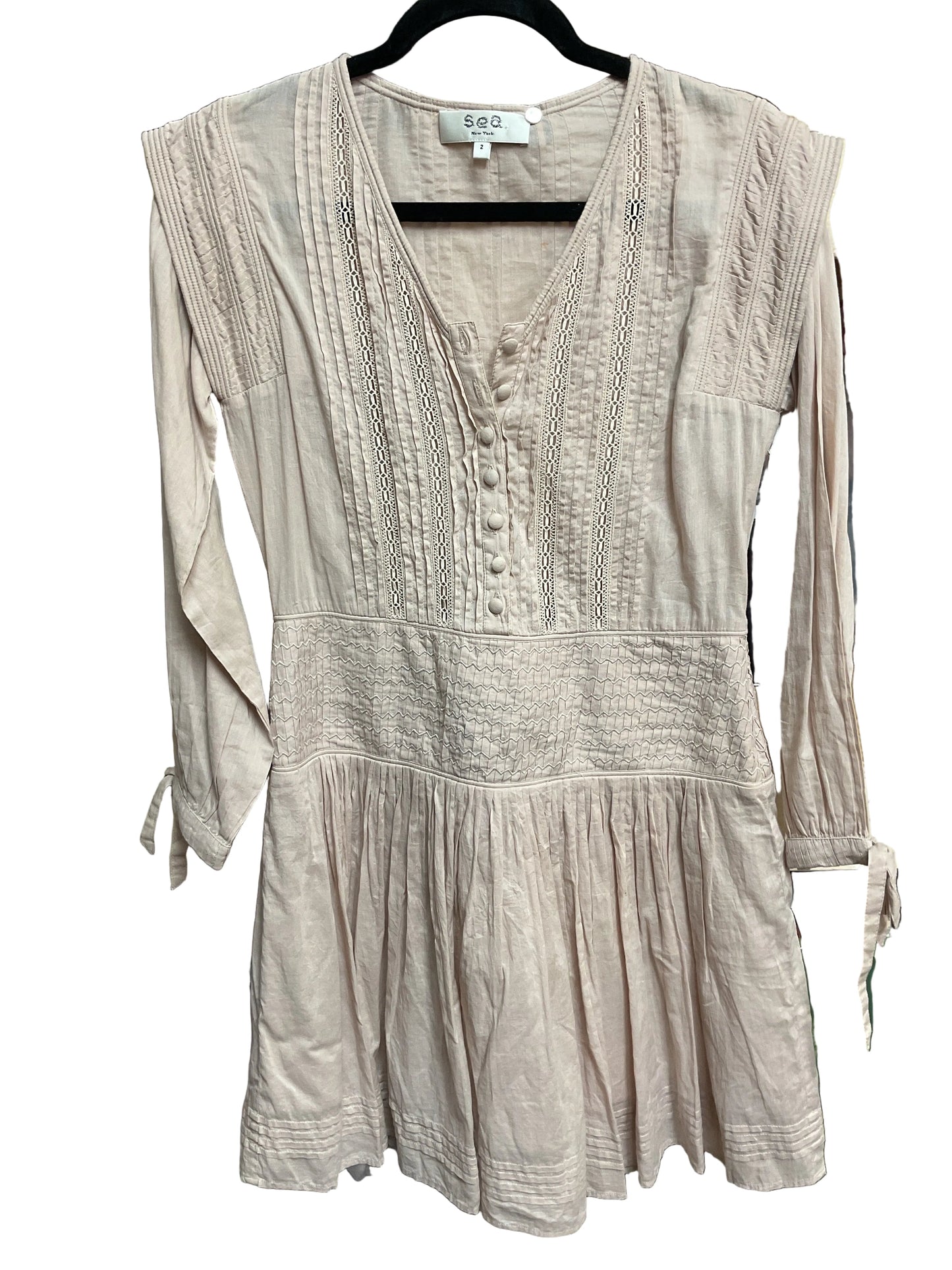 Dress Casual Short By Cma In Tan, Size:2