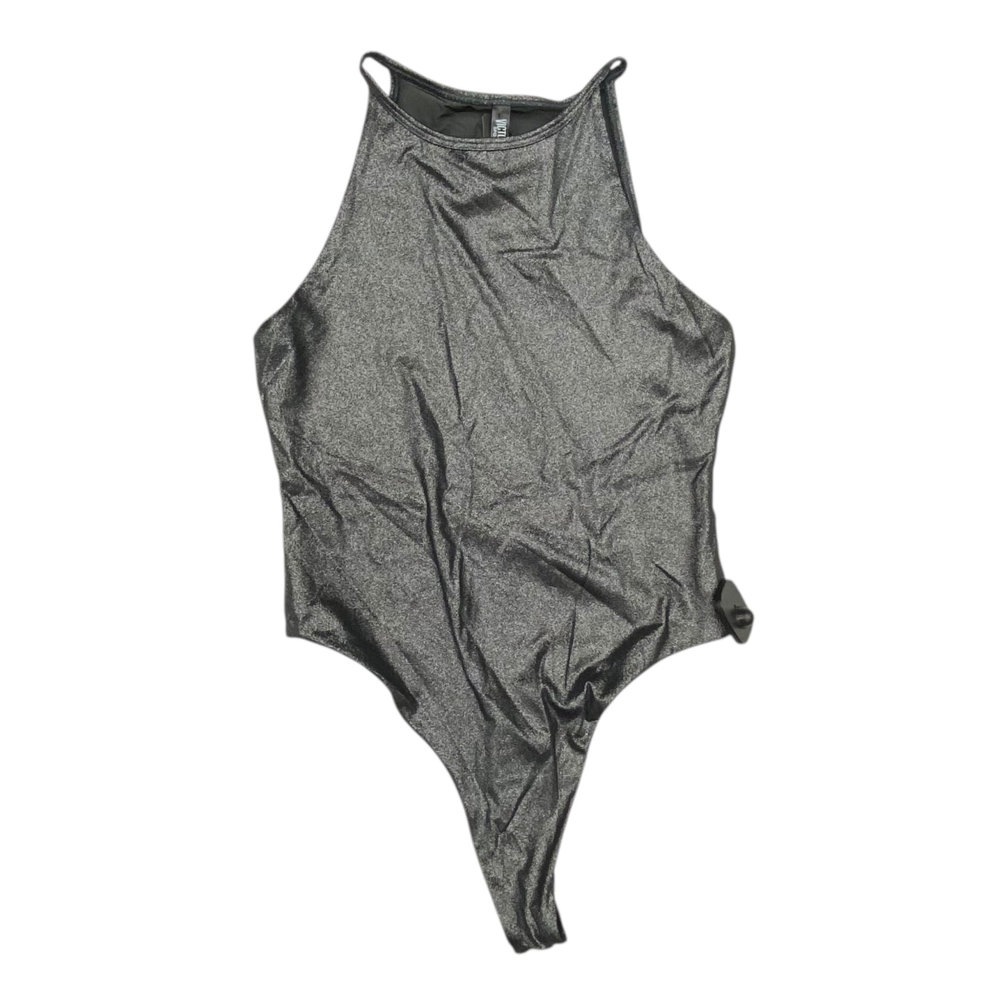 Bodysuit By Victorias Secret In Black & Silver, Size:M