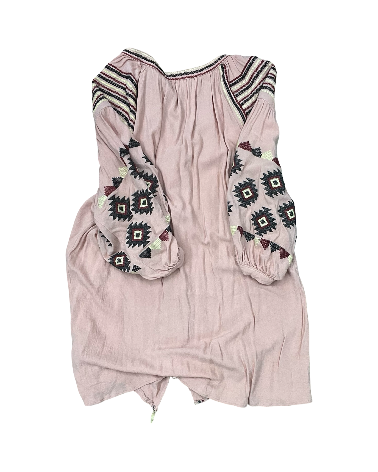 Top 3/4 Sleeve By Clothes Mentor In Peach, Size:3X