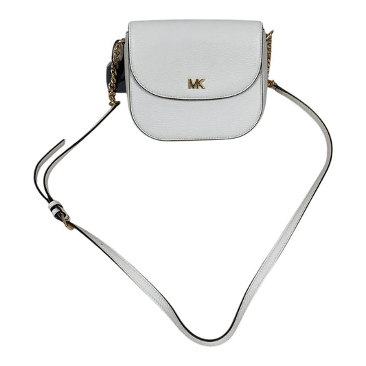 Handbag Designer By Michael Kors In White, Size:Small