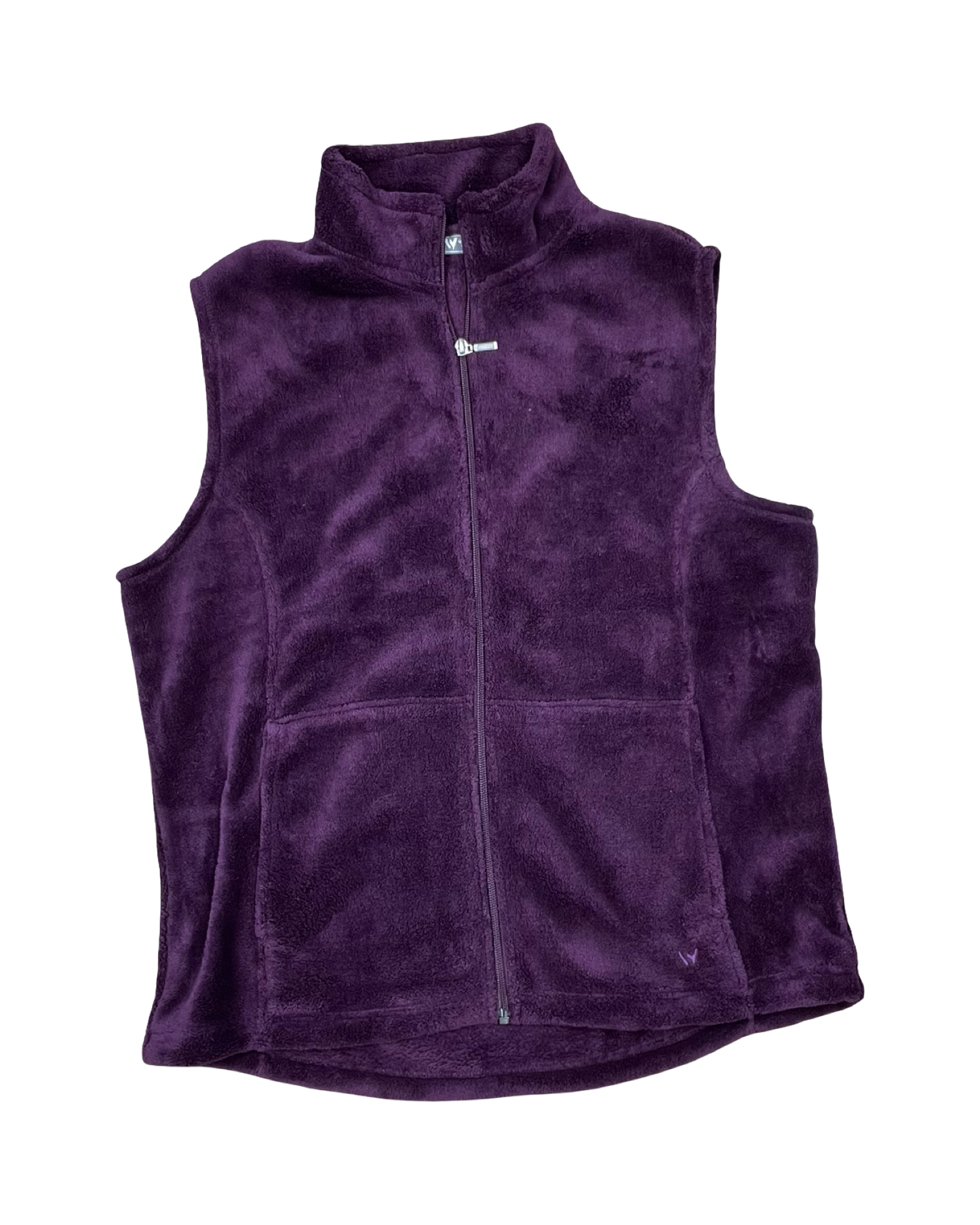 Vest Fleece By Clothes Mentor In Purple, Size:Xl