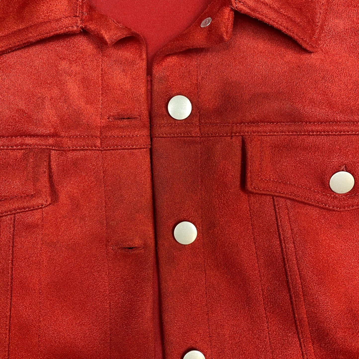 Jacket Other By Forever 21 In Red, Size: M