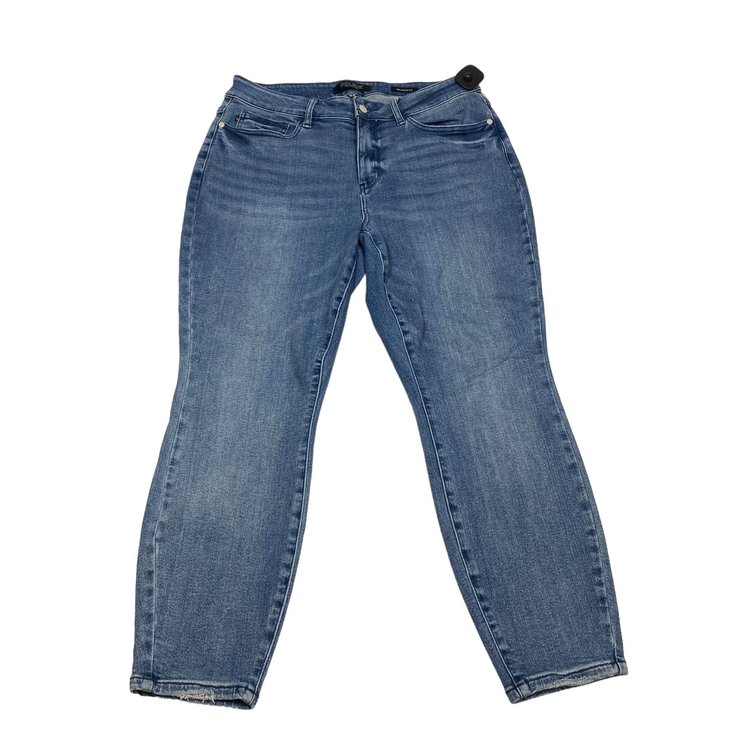 Blue Denim Jeans Skinny Judy Blue, Size 16w