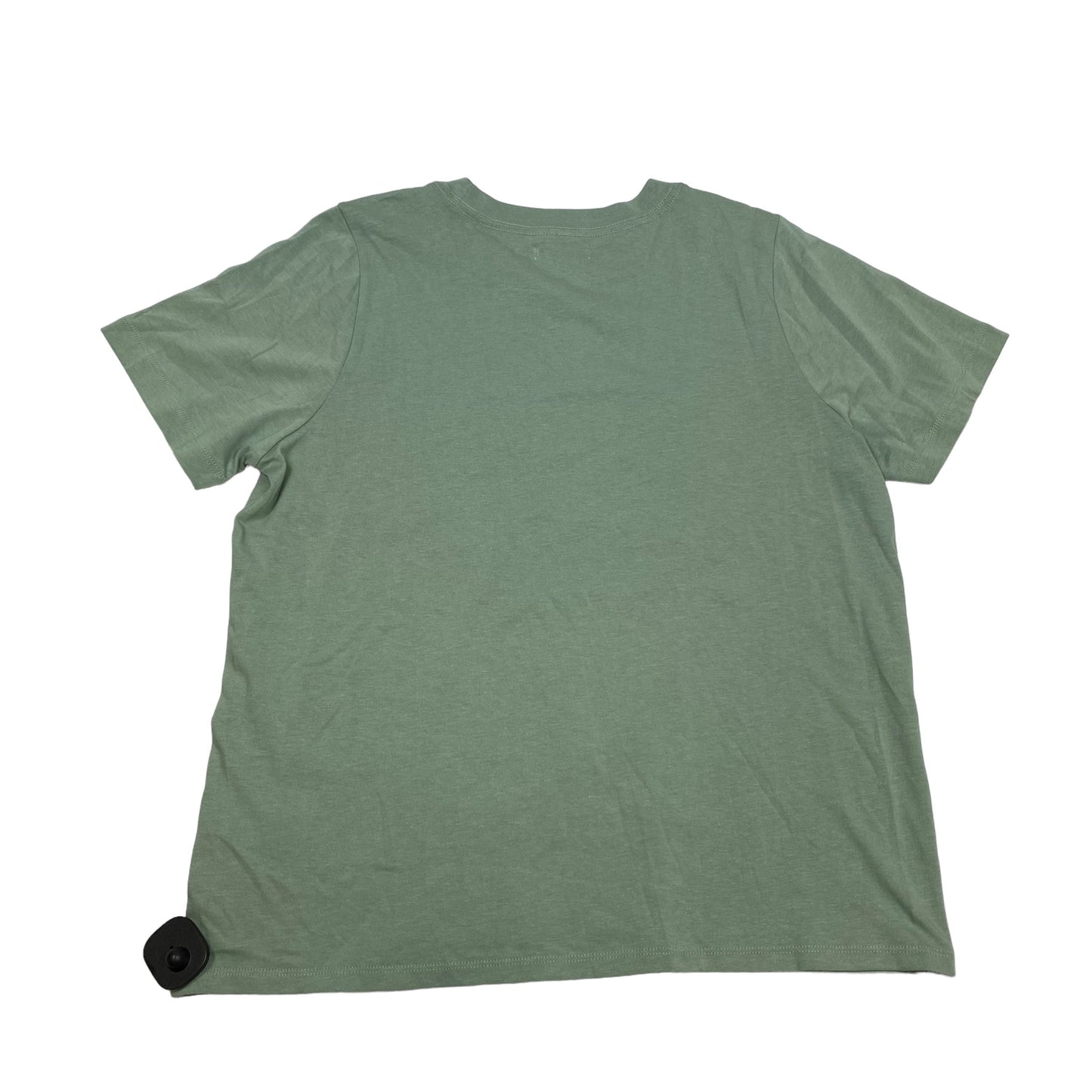 Green Top Short Sleeve Basic Madewell, Size Xl