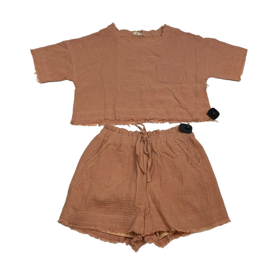 Brown Shorts Set New In, Size M