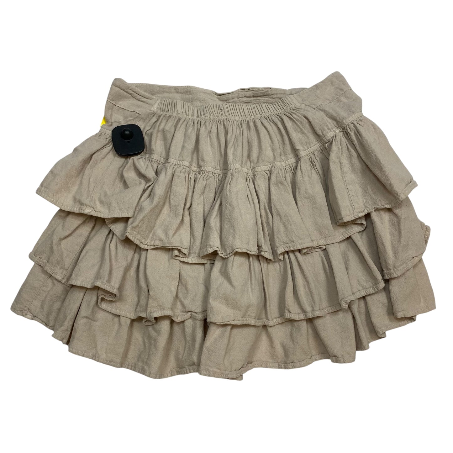 Skirt Mini & Short By Seaspice In Tan, Size: L