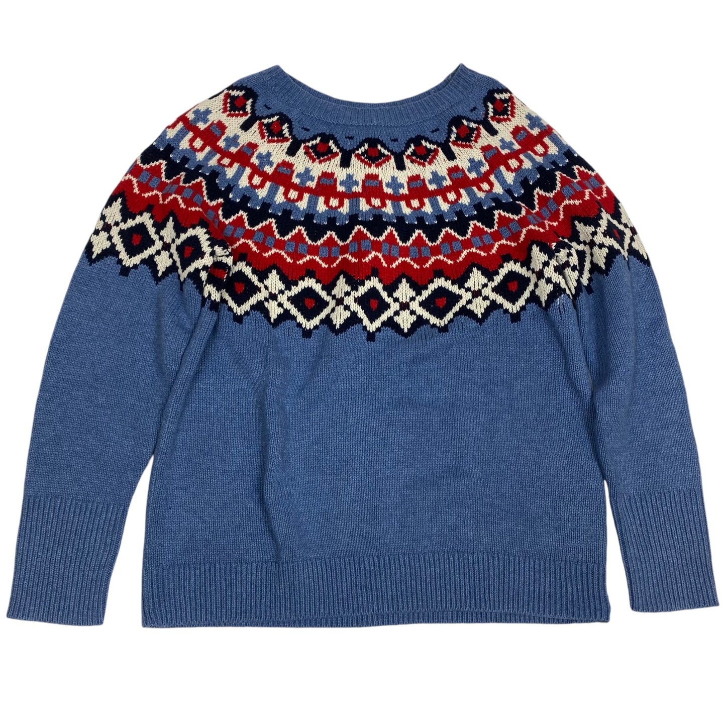 Sweater By Chaps In Blue, Size: S