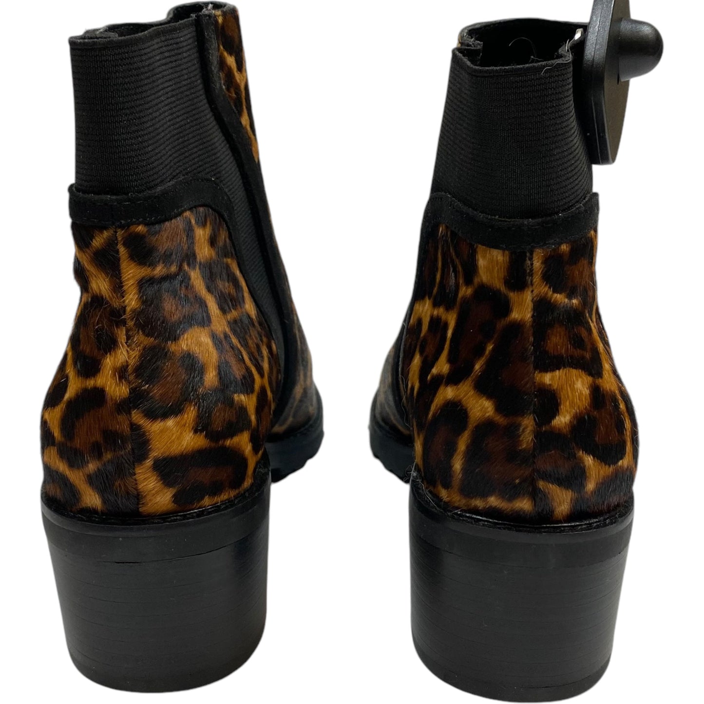 Boots Ankle Heels By Crown And Ivy In Animal Print, Size: 6.5