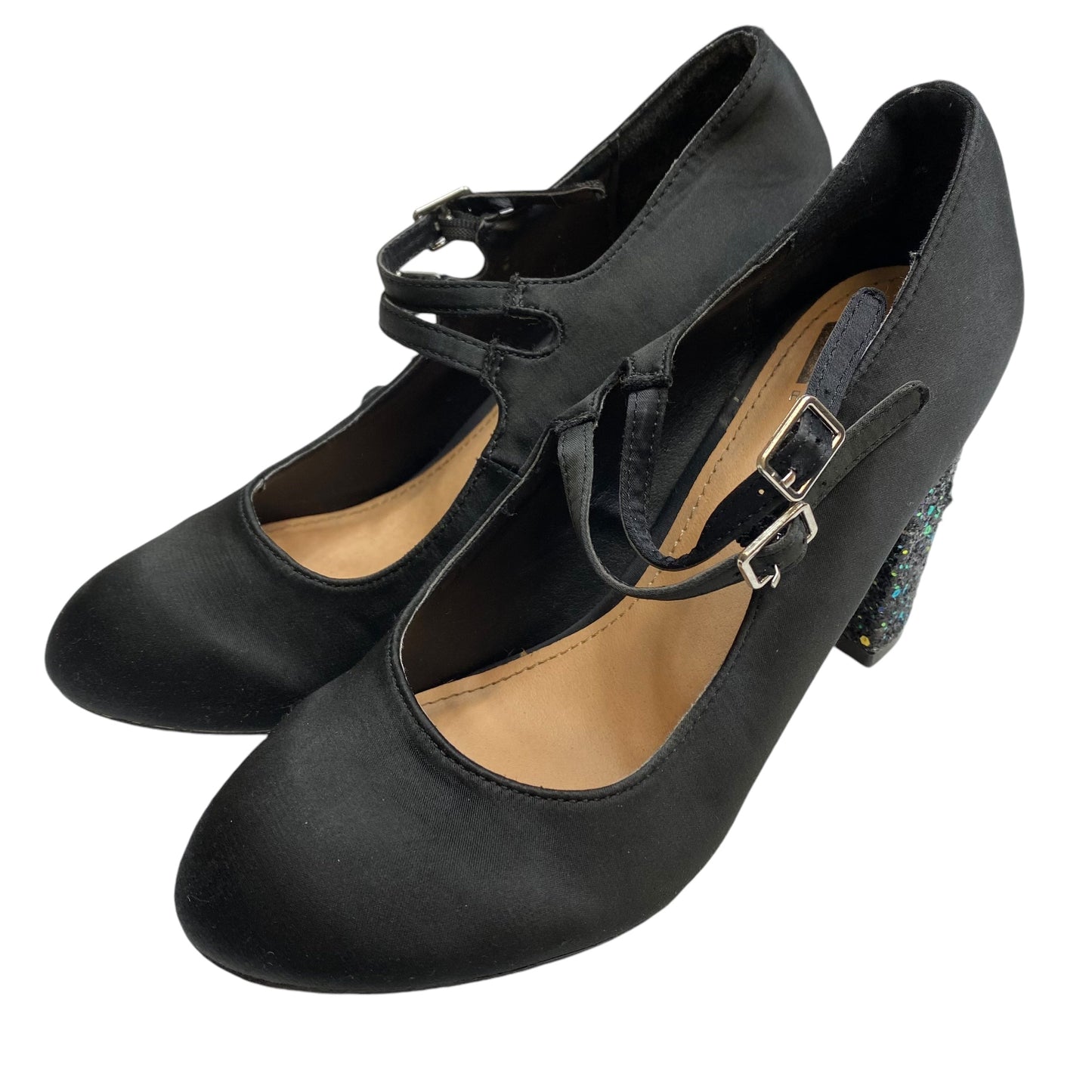 Shoes Heels Block By Report In Black, Size: 6