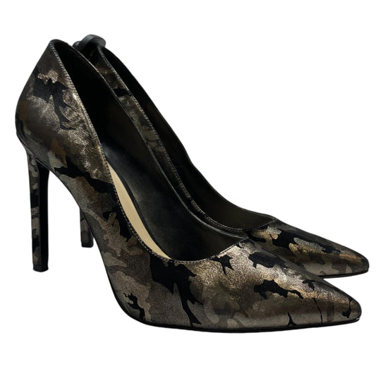 Shoes Heels Stiletto By Nine West In Camouflage Print, Size: 8.5