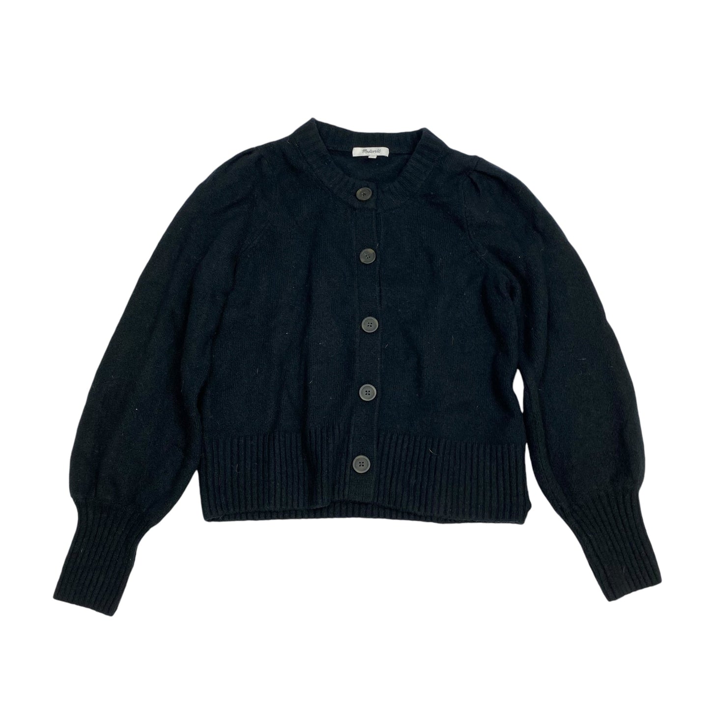 Sweater Cardigan By Madewell In Black, Size: M