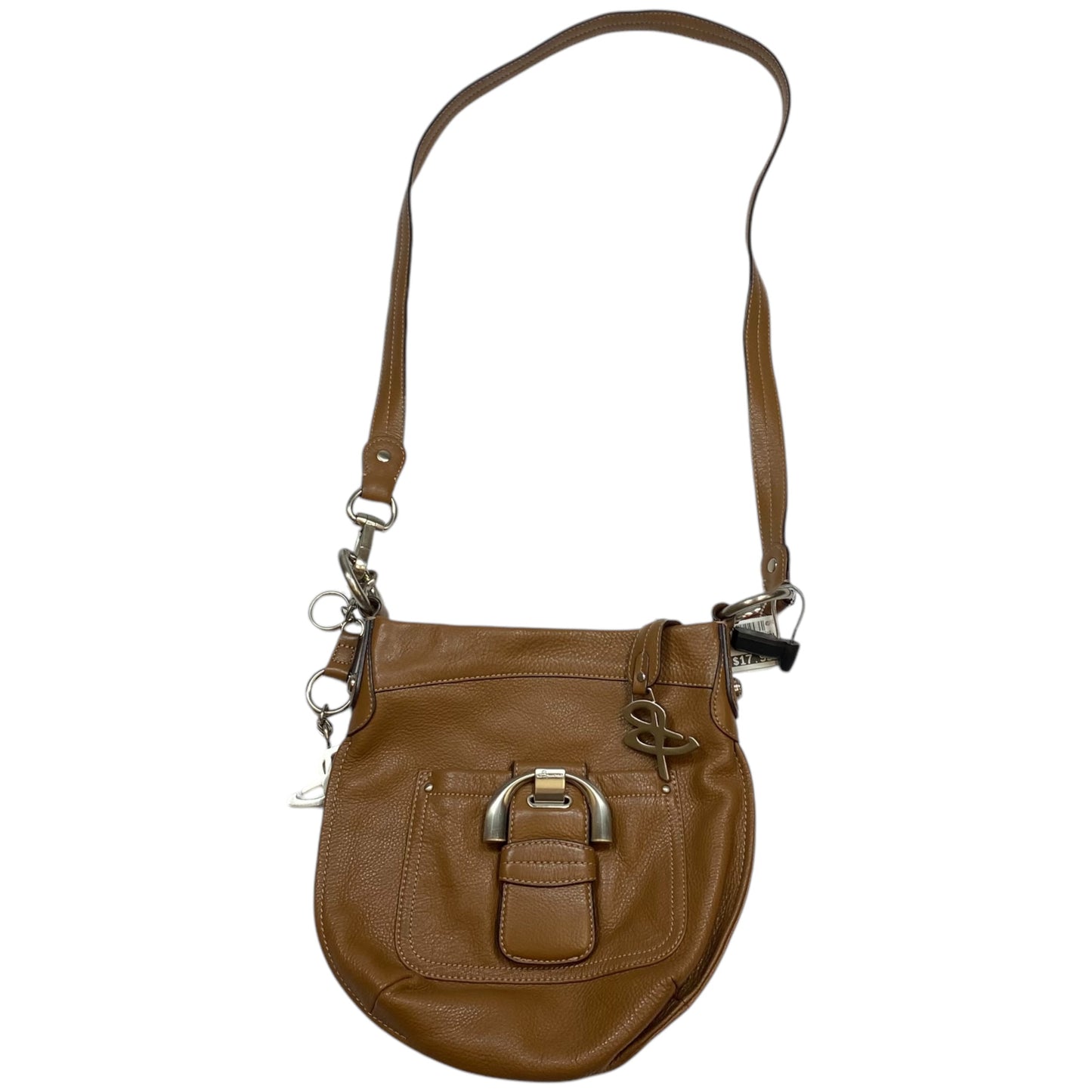 Crossbody Leather By B. Makowsky, Size: Small