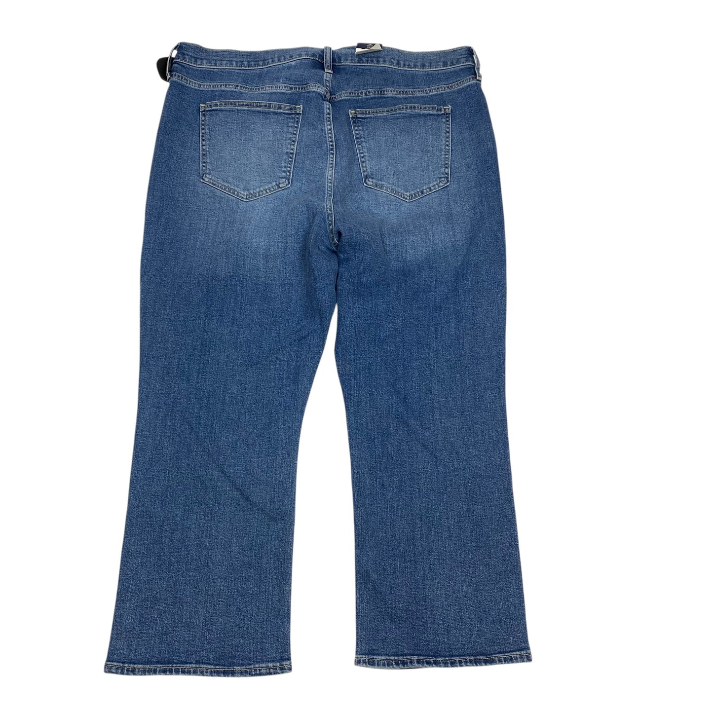 Jeans Straight By Gap In Blue Denim, Size: 20