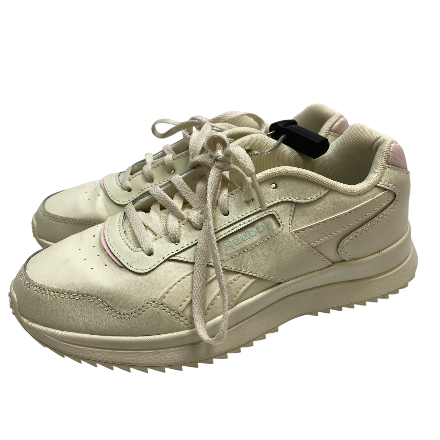 Shoes Sneakers By Reebok In Cream, Size: 8