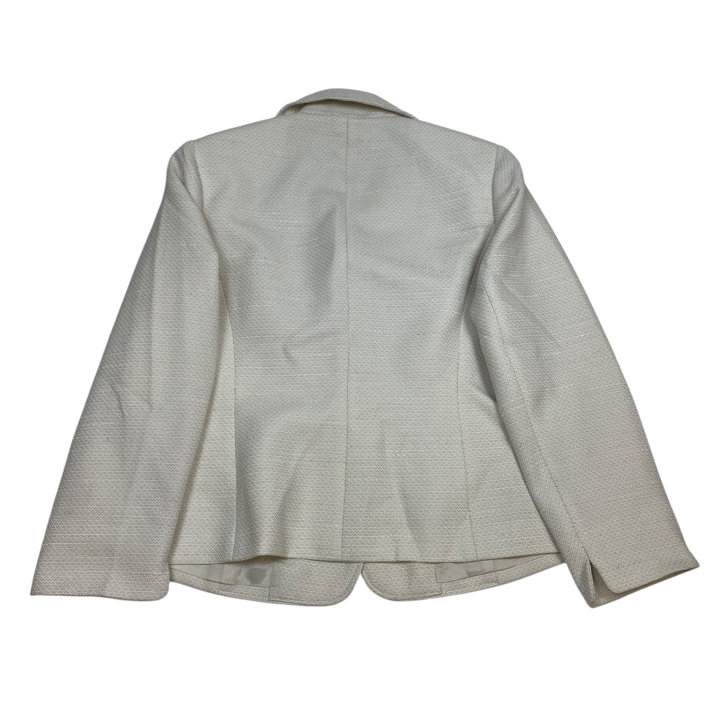 Blazer By Kasper In Cream, Size: 14