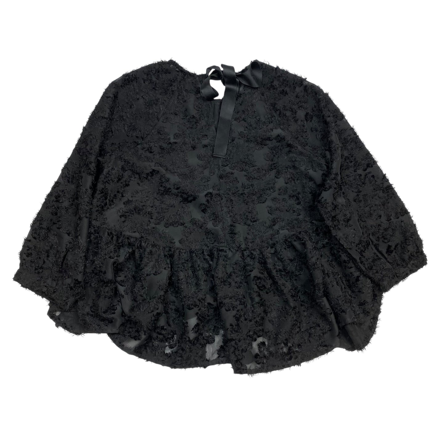 Top Long Sleeve By Altard State In Black, Size: L