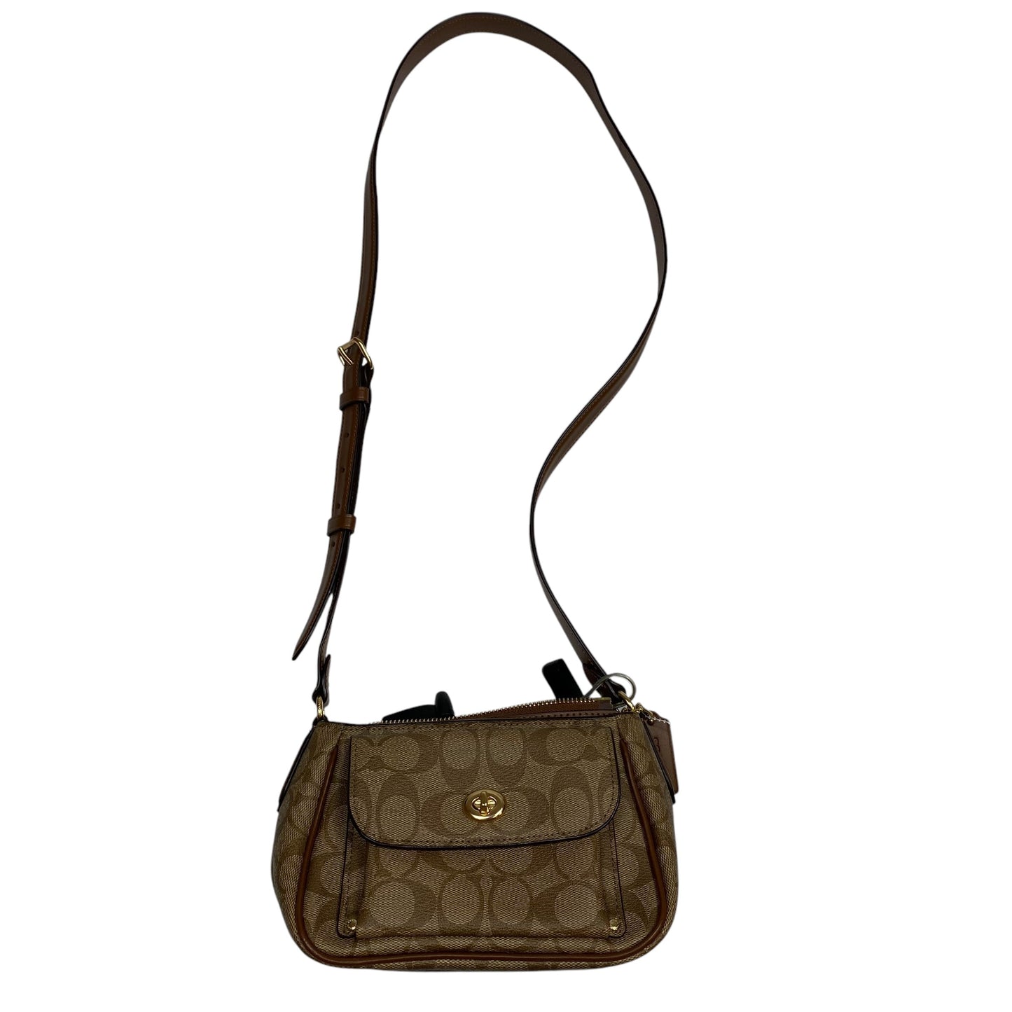 Crossbody Designer By Coach, Size: Small