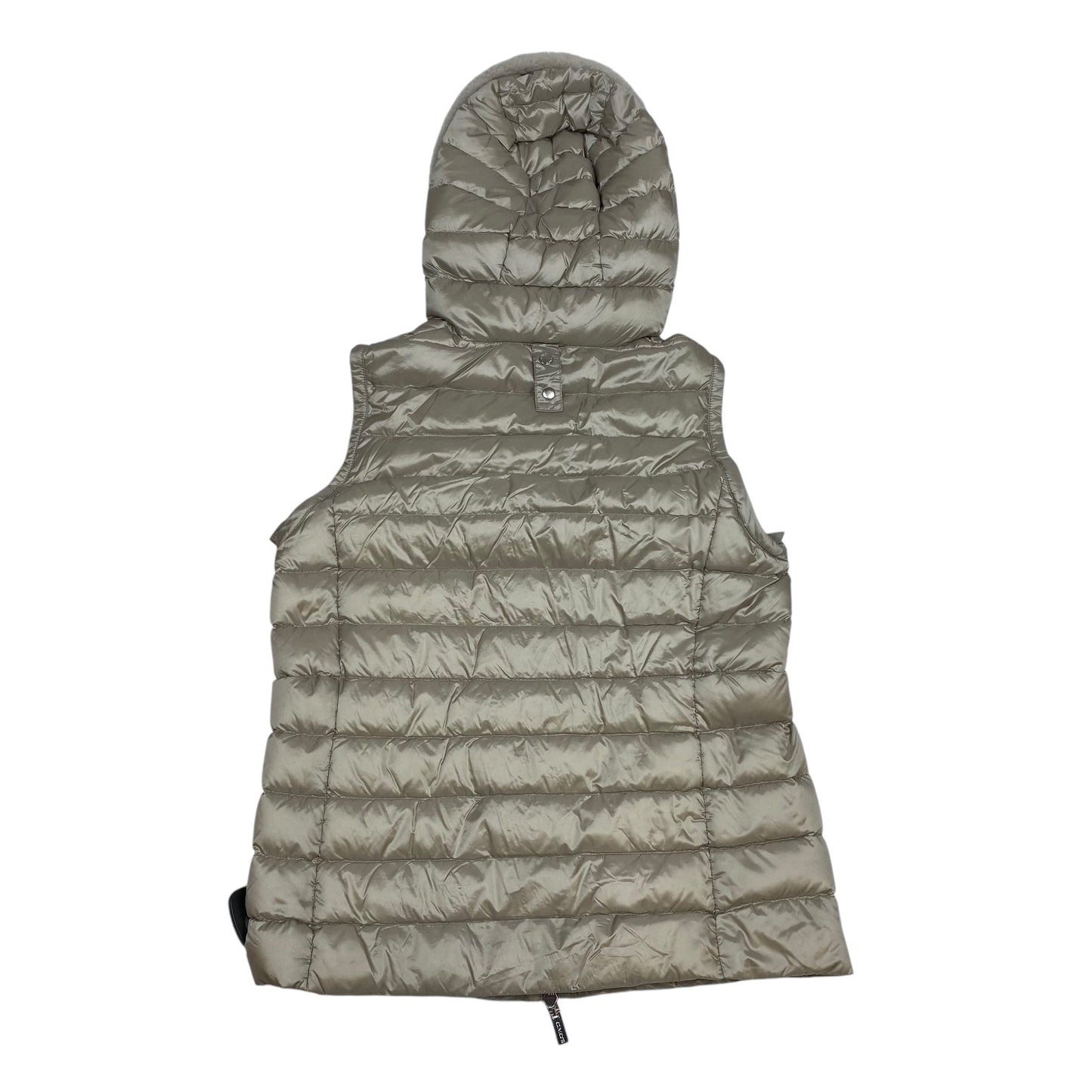 Vest Puffer & Quilted By Charlotte Brody In Gold, Size: Xs