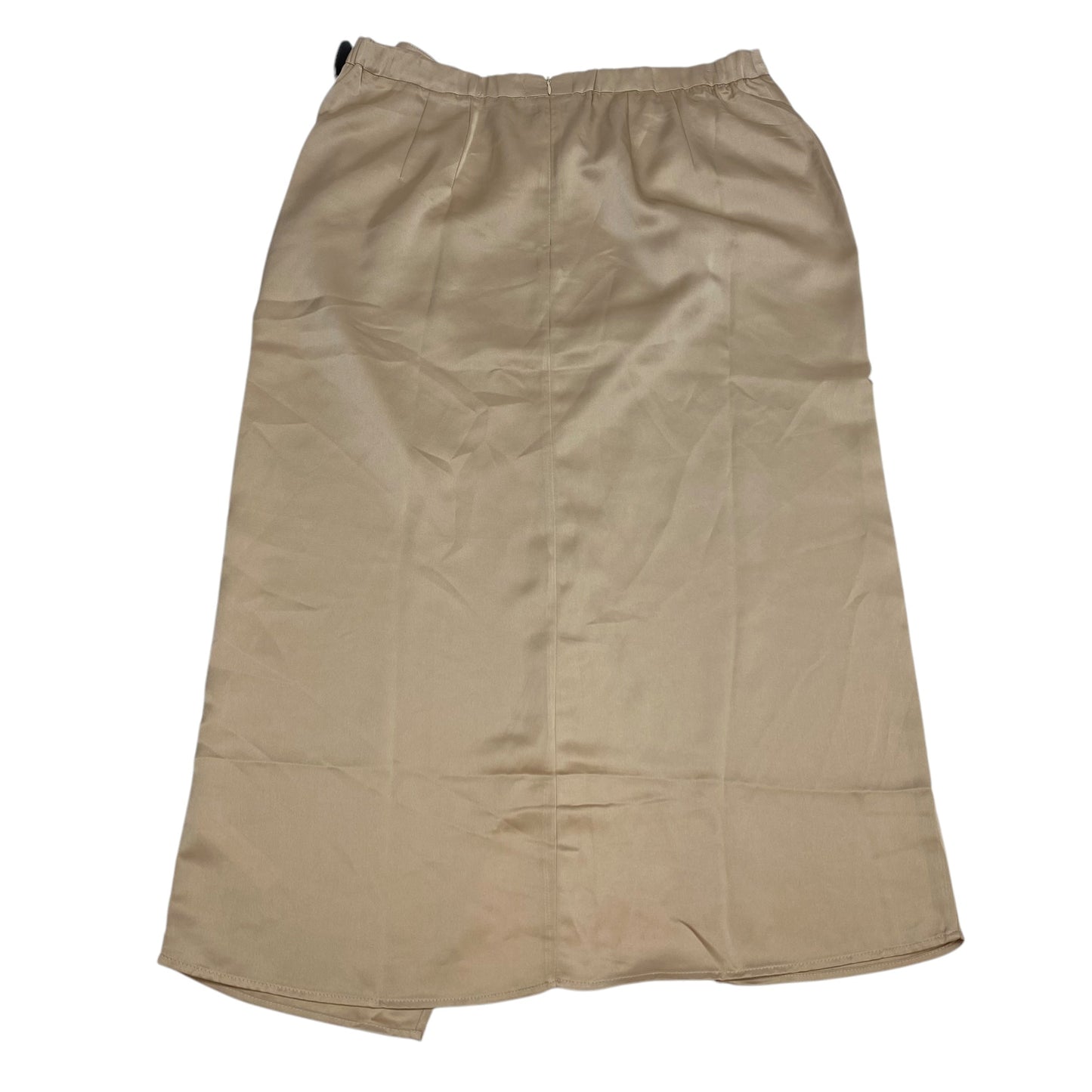 Skirt Midi By Eloquii In Gold, Size: Xl