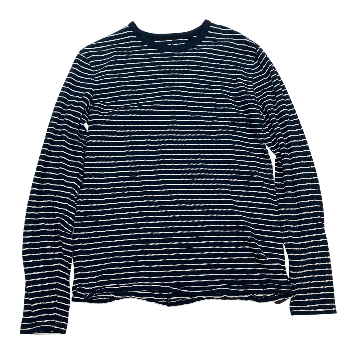 Top Long Sleeve Designer By Rag And Bone In Navy, Size: S