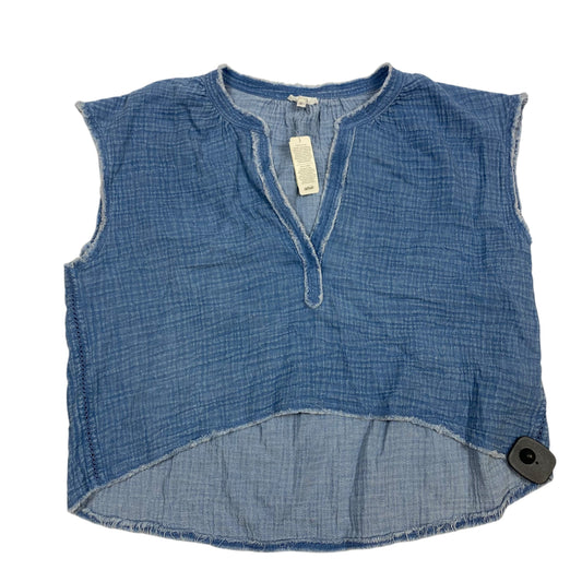 Top Sleeveless By Aerie In Blue, Size: S