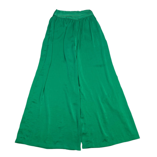 Pants Wide Leg By Vestique In Green, Size: S