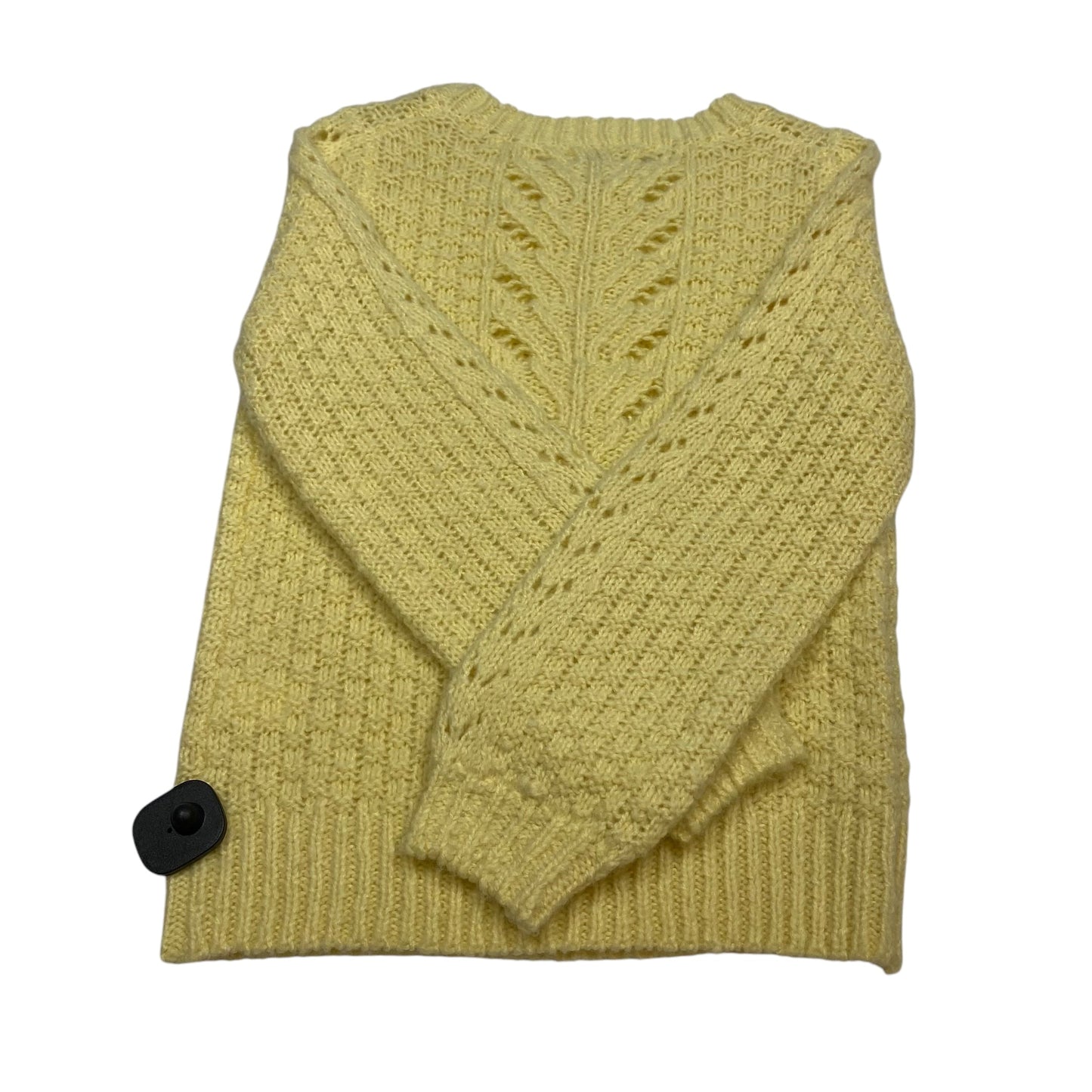 Sweater By Lucky Brand In Yellow, Size: Xs