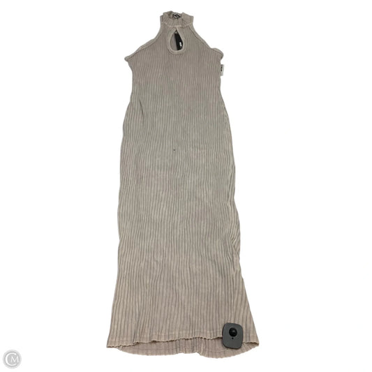 Dress Casual Midi By Fashion Nova In Cream, Size: 2x