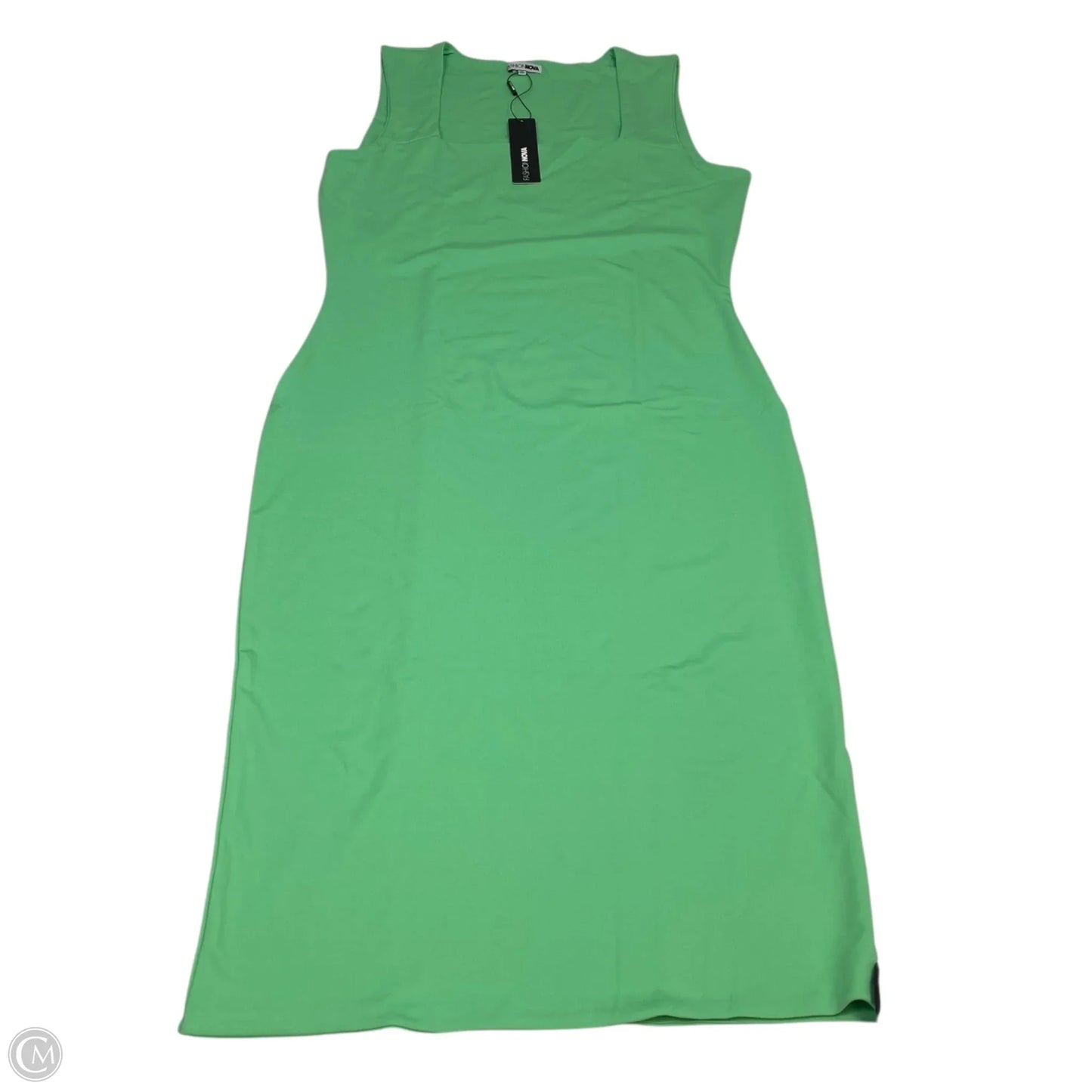 Dress Casual Midi By Fashion Nova In Green, Size: Xl
