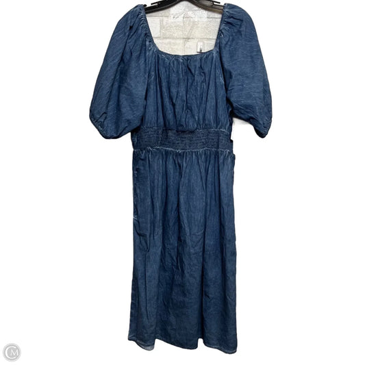 Dress Casual Short By Cato In Blue, Size: 1x