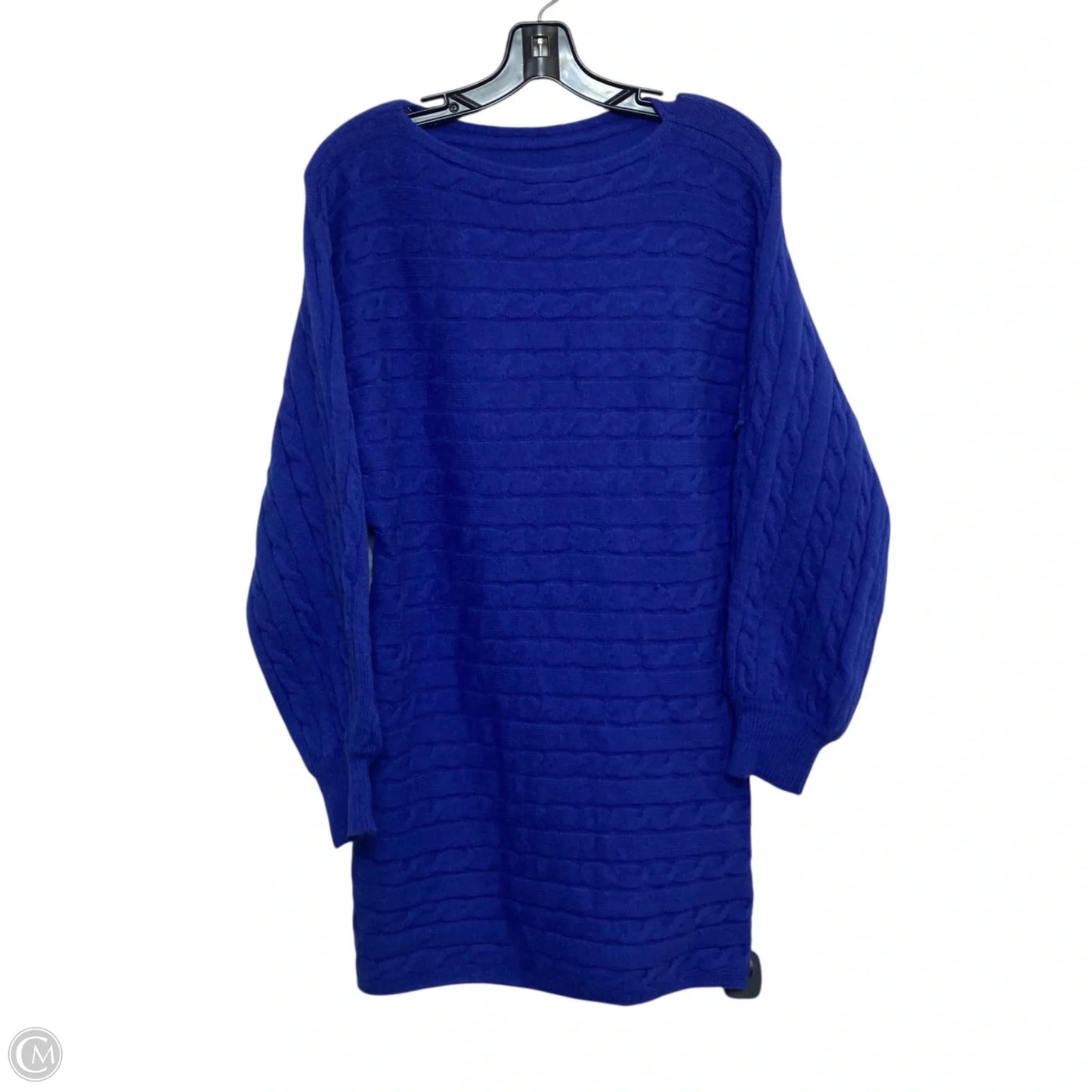 Dress Sweater By Shein In Blue, Size: S