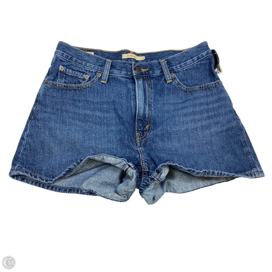 Shorts By Levis In Blue Denim, Size: 8