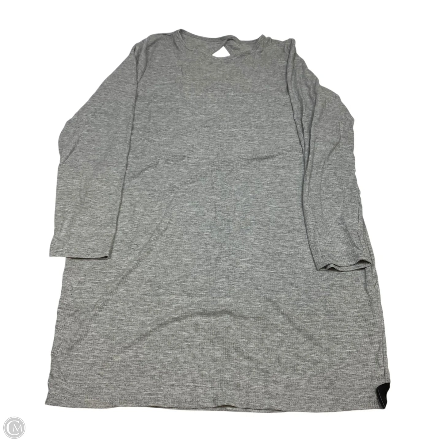 Dress Casual Short By Fashion Nova In Grey, Size: 3x