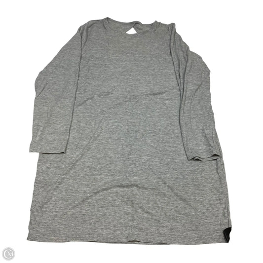 Dress Casual Short By Fashion Nova In Grey, Size: 3x