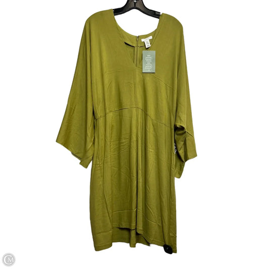 Dress Casual Short By H&m In Green, Size: Xl