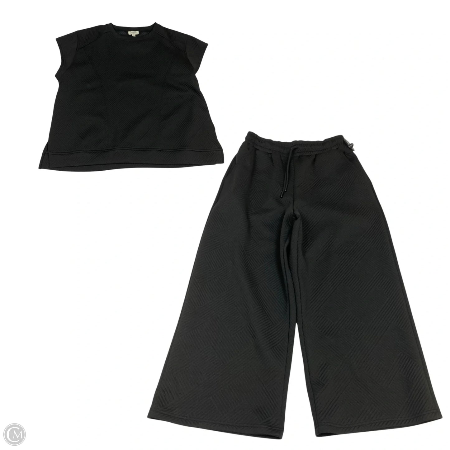 Lounge Set Pants By Umgee In Black, Size: S